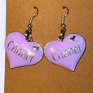 FabulouslyFitted | From the Heart Lavender Fashion Earrings Collection